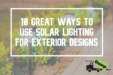 ten ways to use solar lighting